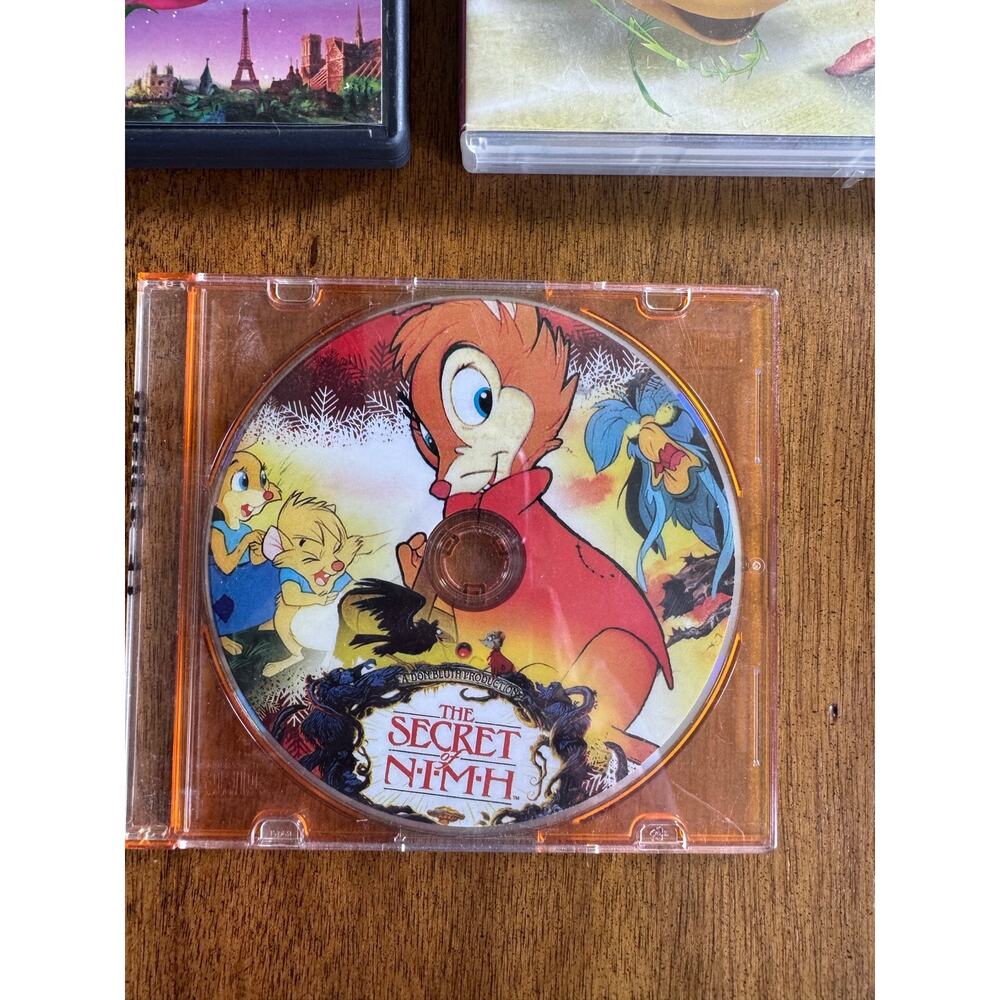 Kids DVD Lot Thumbelina Sesame Street Dive Olly Dive Underdog NIMH - Picture 6 of 14